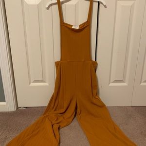 Trendy Burnt Orange Jumpsuit